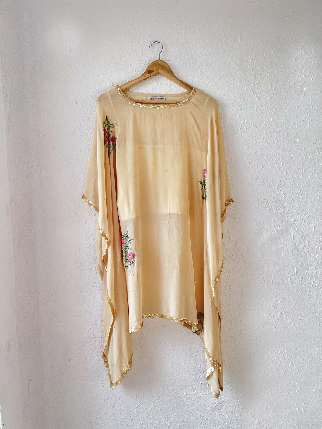 Tan Rose Kaftan